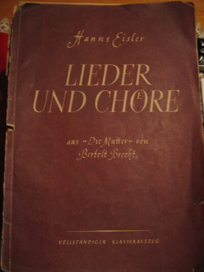 Veröffentlichung aus Buschs Verlag ''Lieder Zeit'' (Privatbesitz Prof. Dr. Eberhard Rebling)